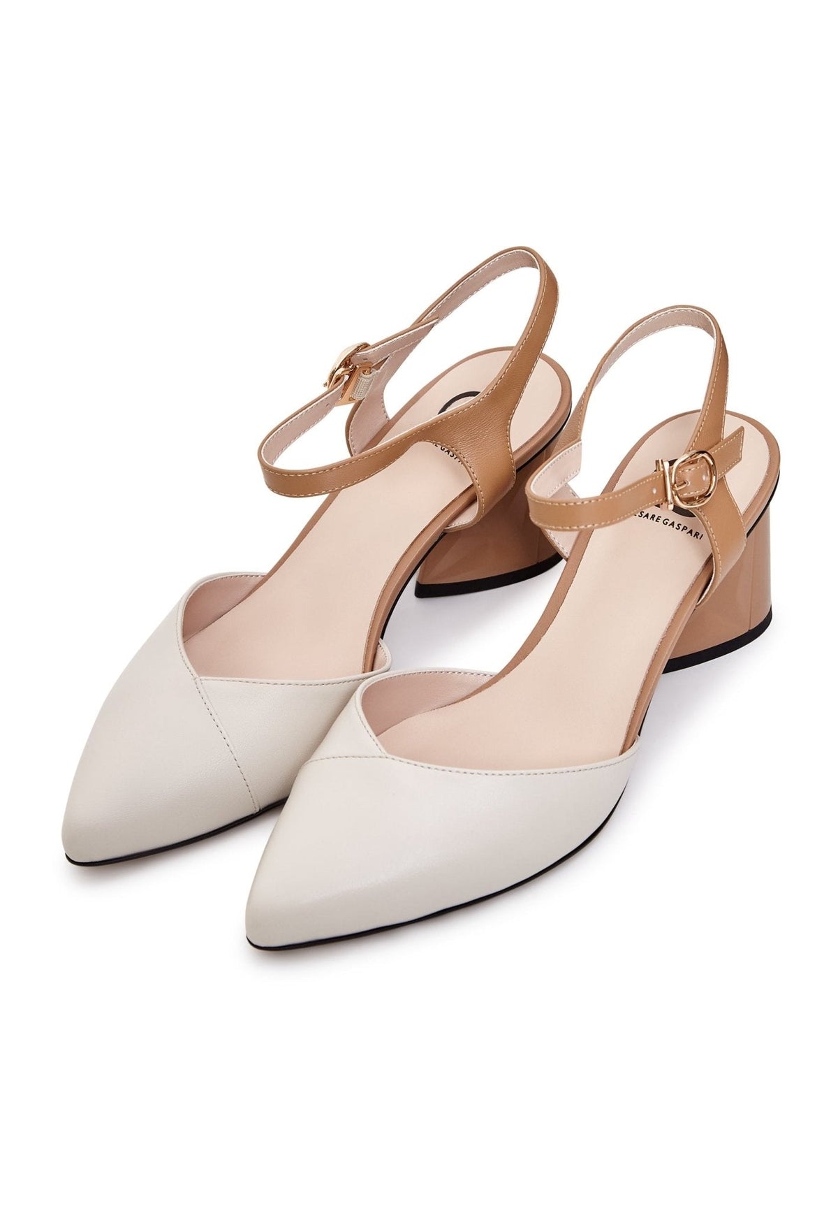 Escarpins en cuir à talons hauts