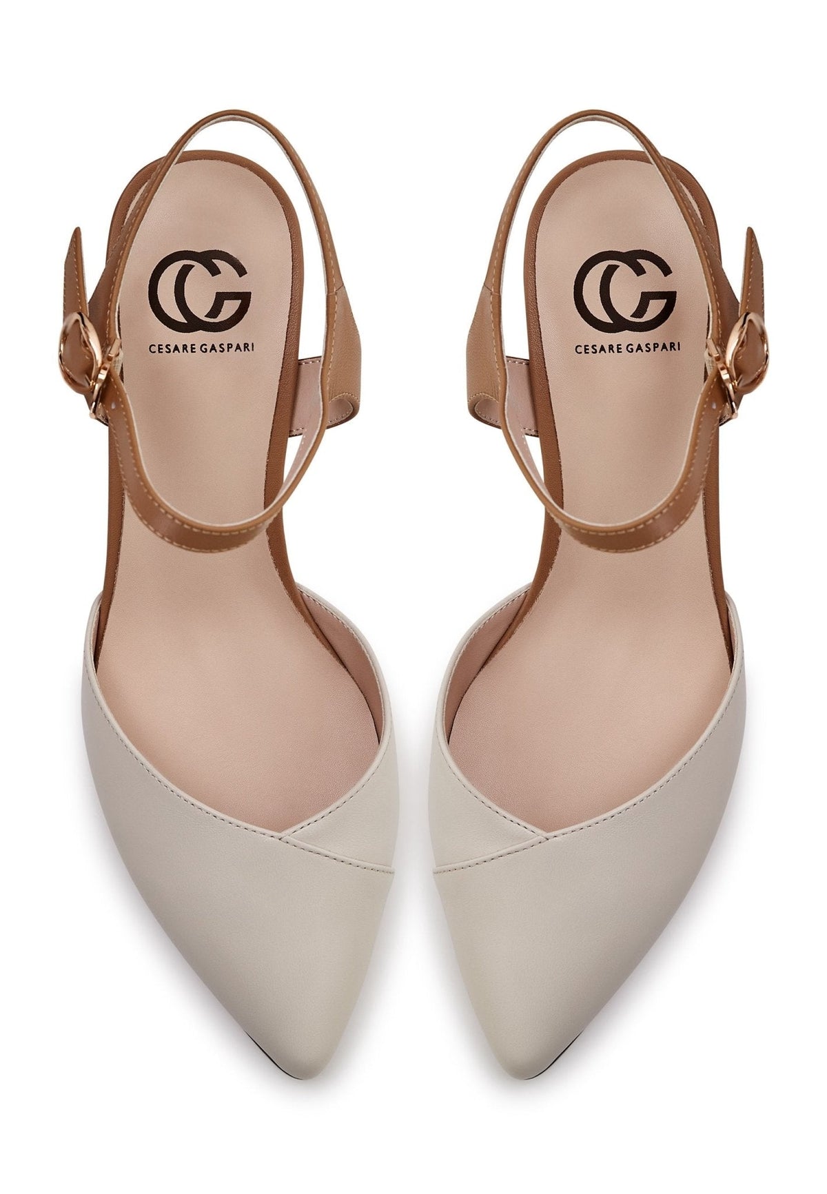 Escarpins en cuir à talons hauts