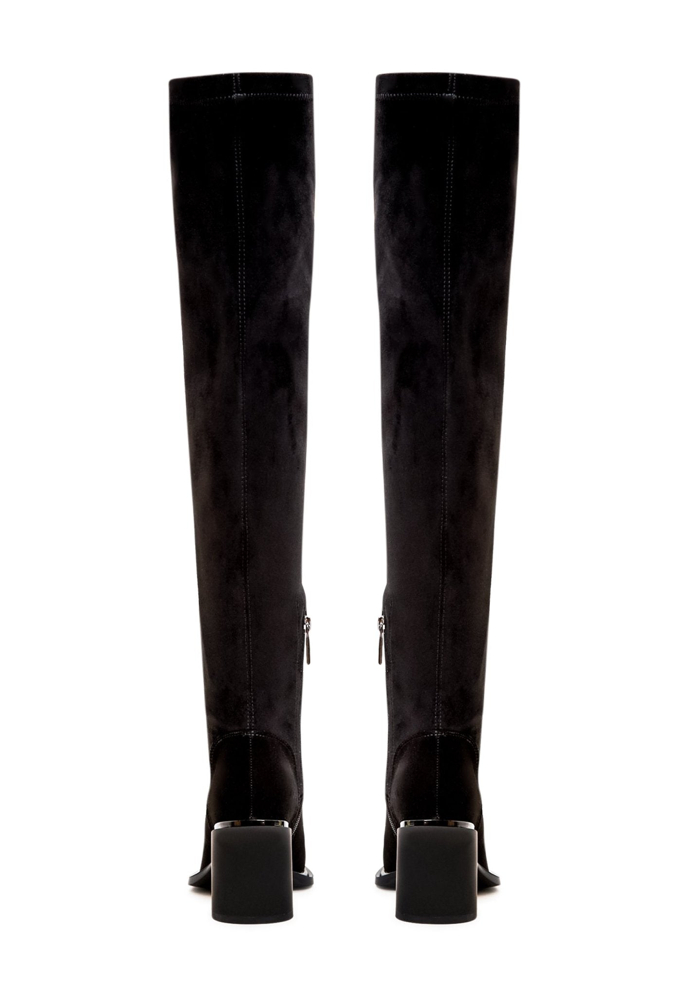 Block Heeled Over The Knee Boots - Cesare Gaspari - Boots