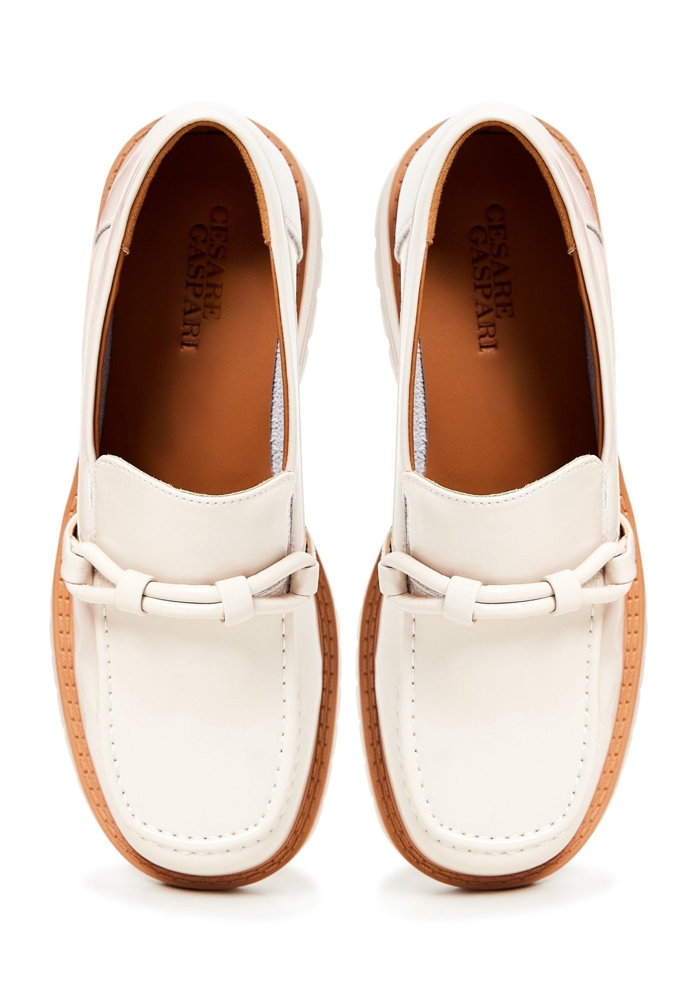 Block Heels Loafers - Cesare Gaspari - Loafers