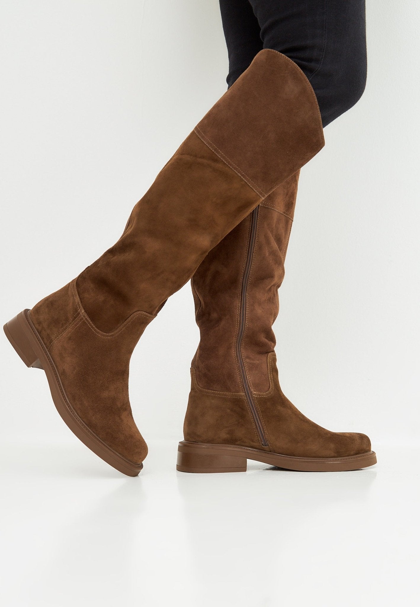 Casual Block Heeled Boots - Cesare Gaspari - Boots