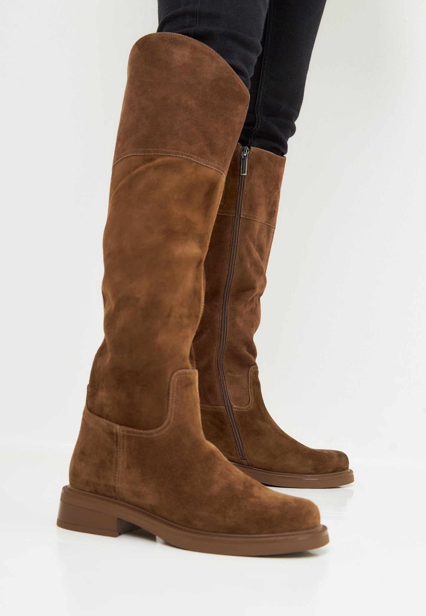 Casual Block Heeled Boots - Cesare Gaspari - Boots