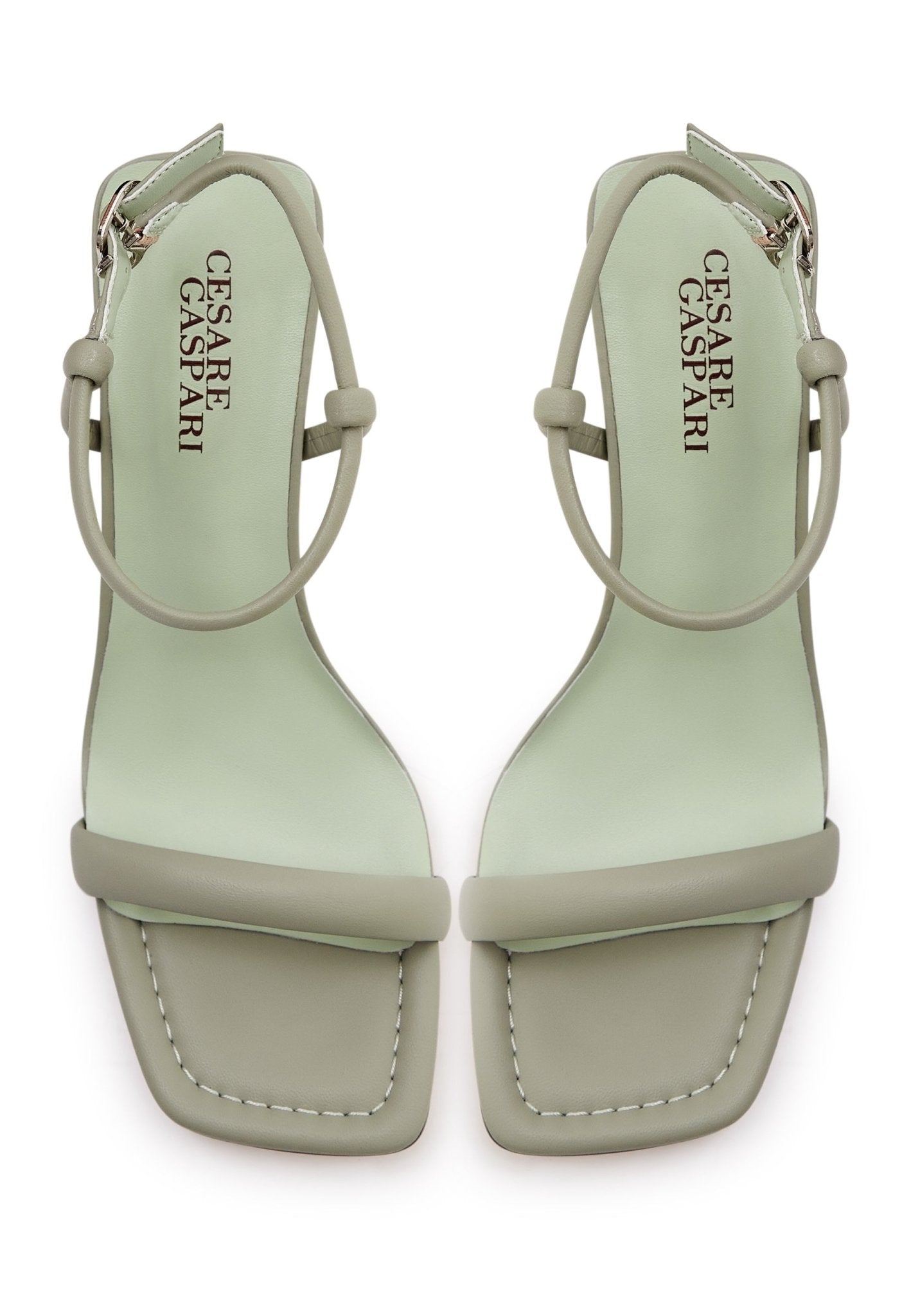 Casual High Heeled Sandals - Cesare Gaspari - Sandals