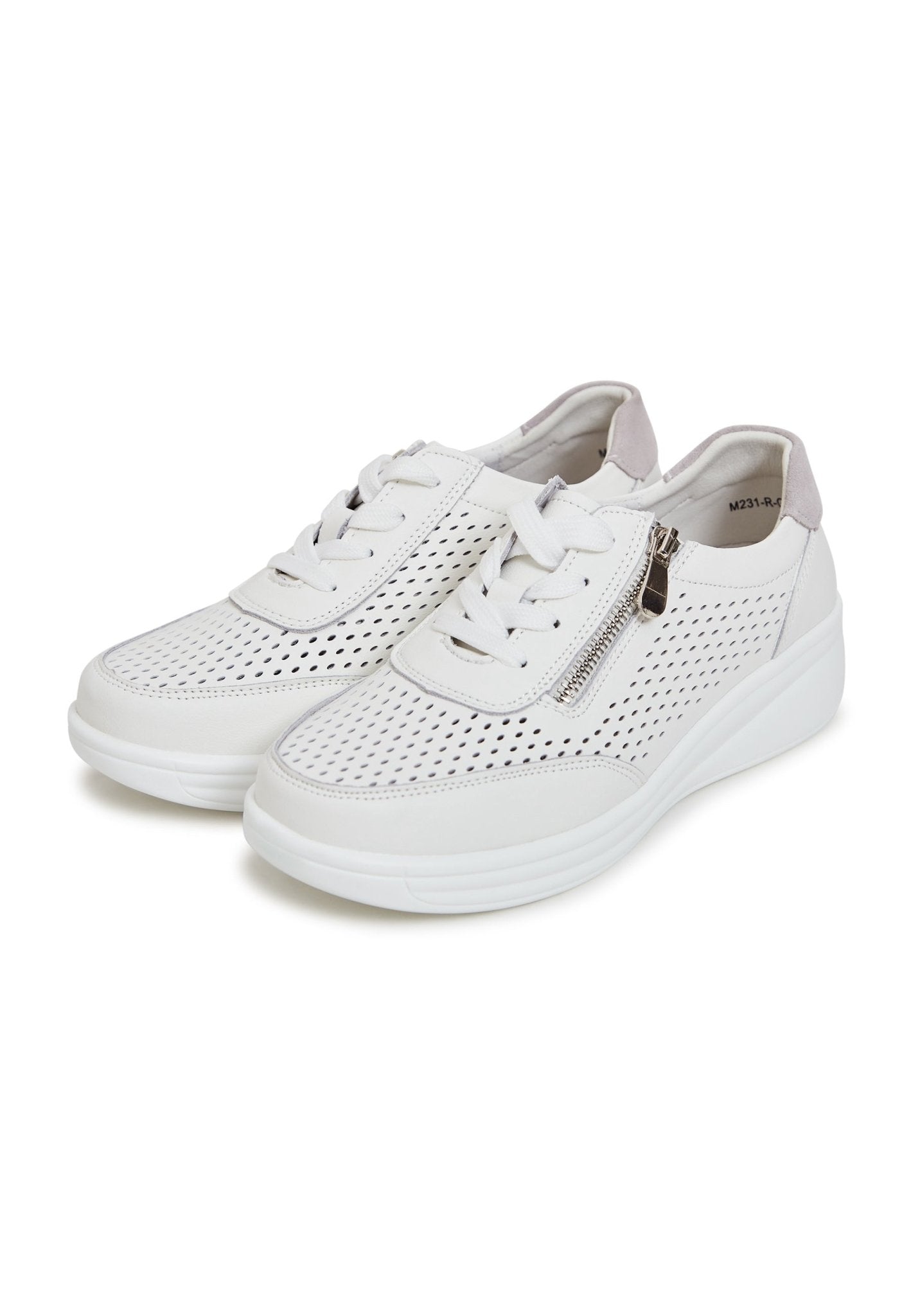 Casual Leather Sneakers - Cesare Gaspari - Sneakers