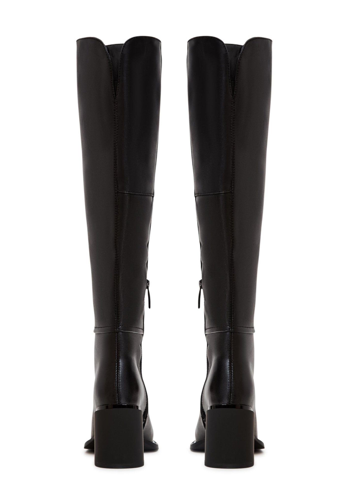 Classic Block Heel Knee High Boots - Cesare Gaspari - Boots