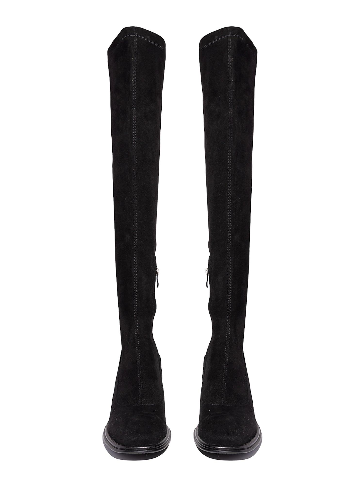 Classic Suede Over the Knee Boots - Cesare Gaspari - Boots