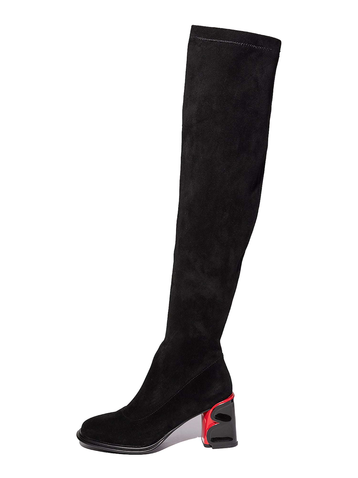 Classic Suede Over the Knee Boots - Cesare Gaspari - Boots