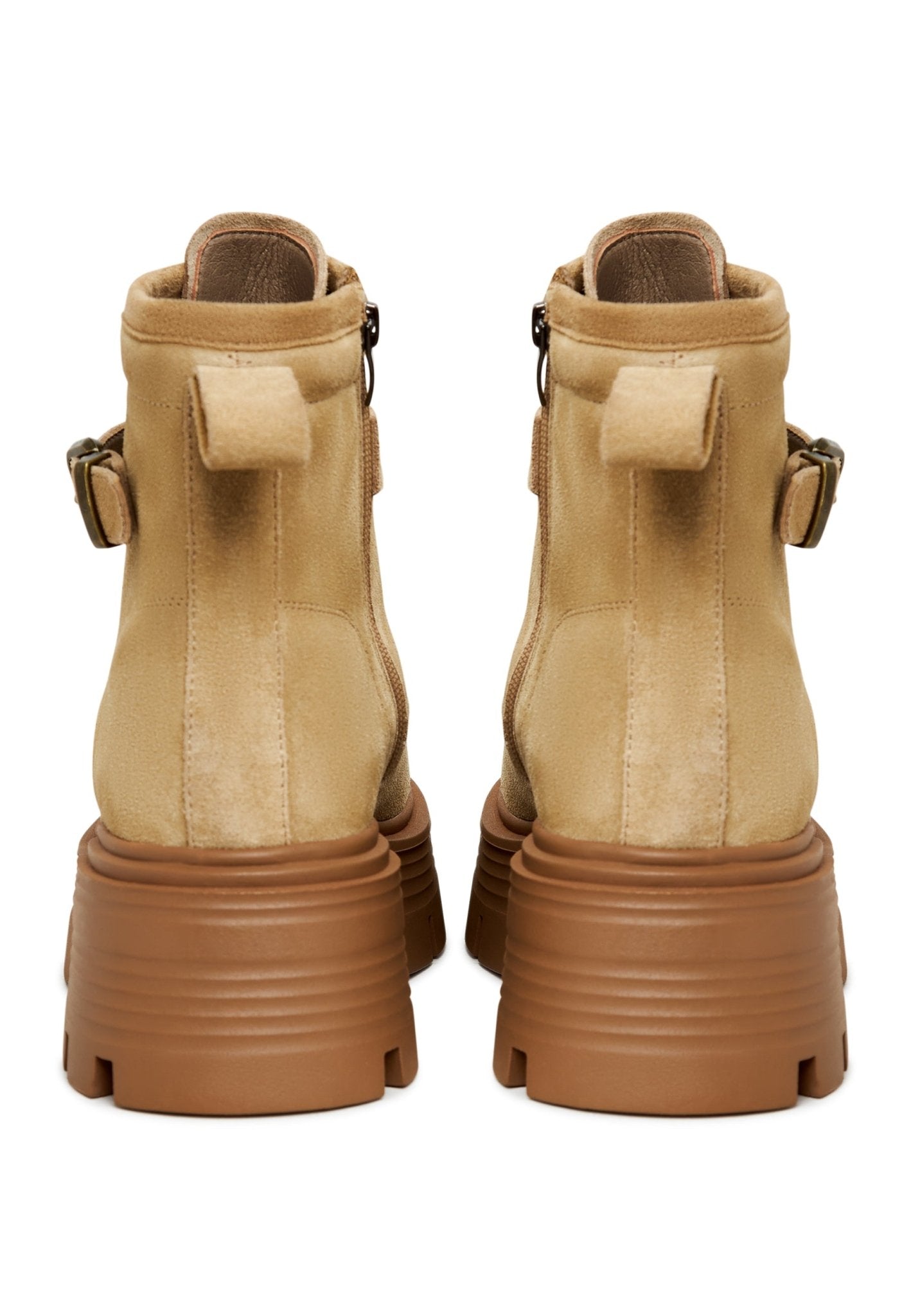 Elegant Platform Ankle Boots - Cesare Gaspari - Ankle Boots