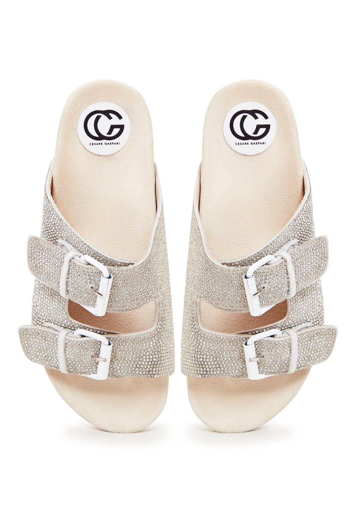 Mules con suela plana Jewel