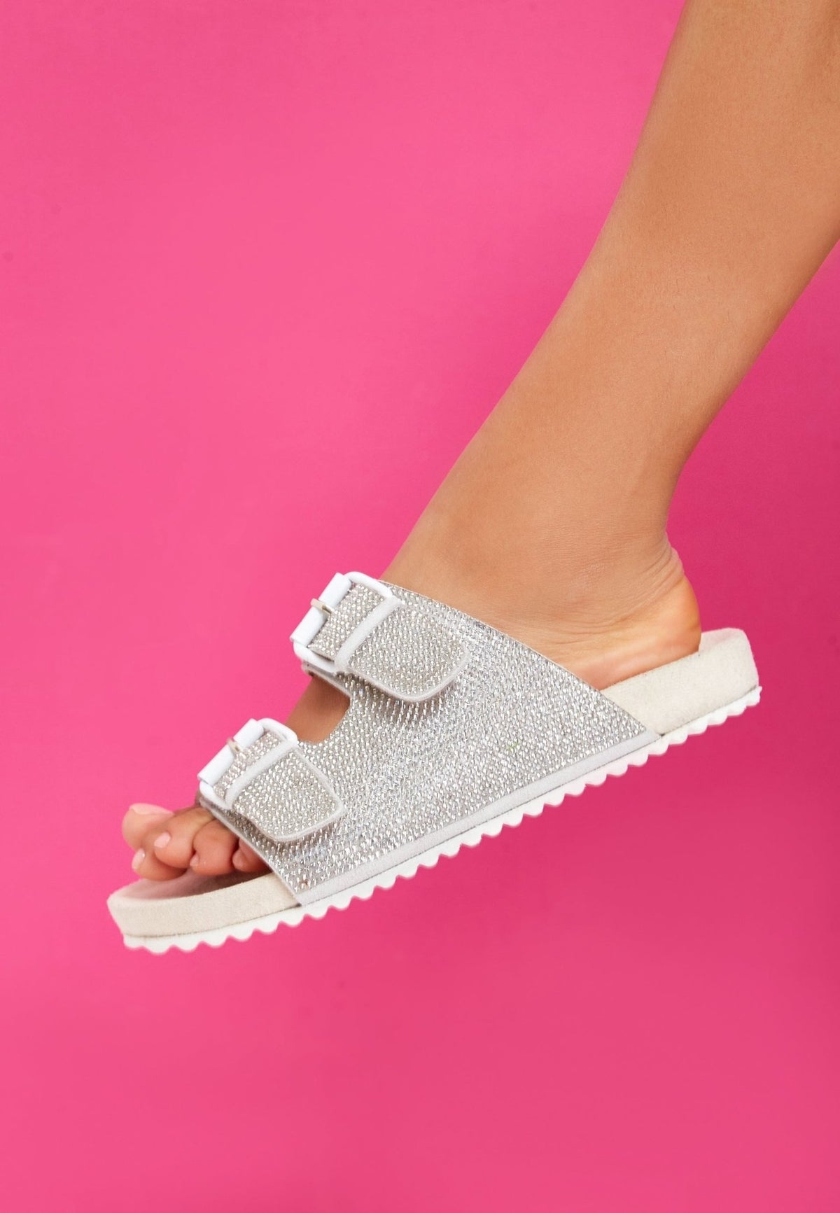 Mules con suela plana Jewel