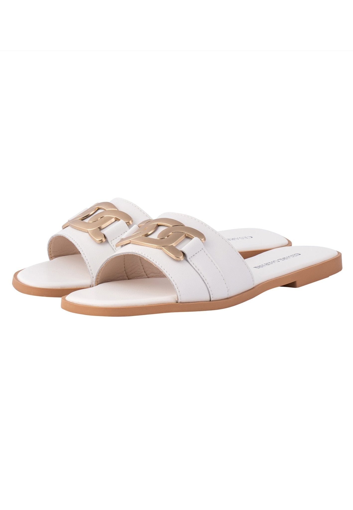 Leather Sandals - Cesare Gaspari - Sandals