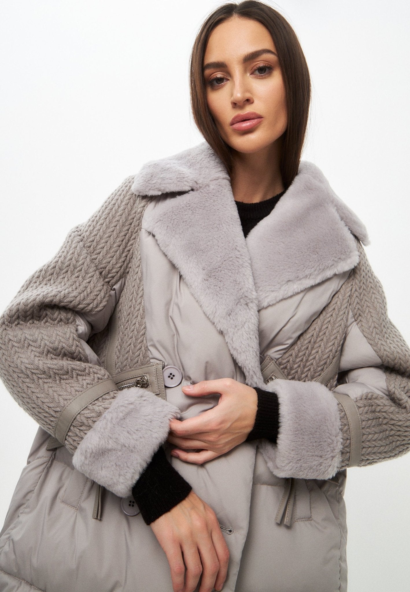 Long quilted coat - Cesare Gaspari - Jackets