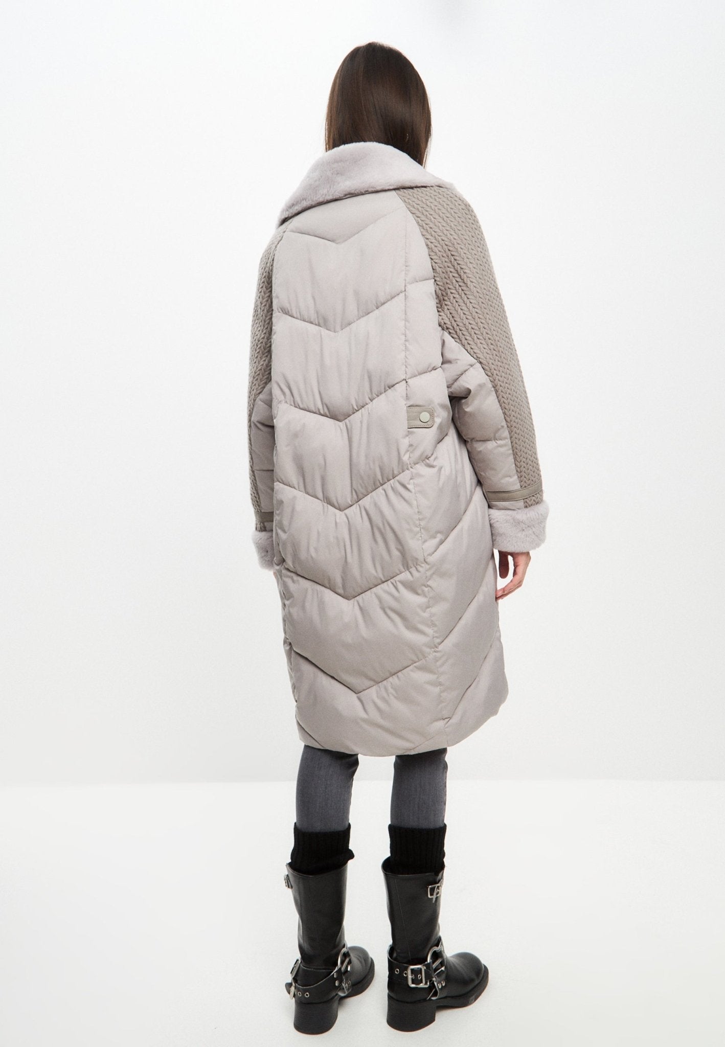 Long quilted coat - Cesare Gaspari - Jackets