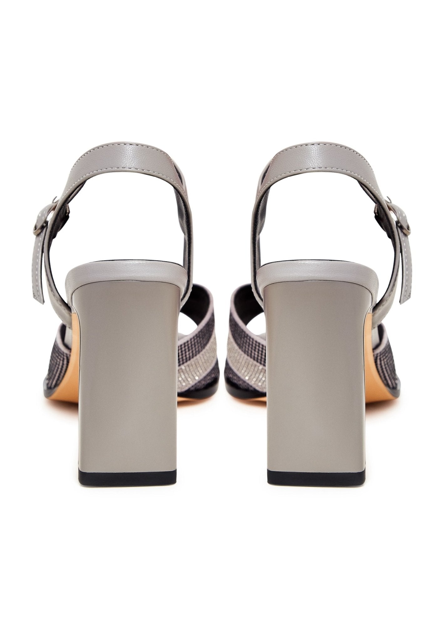 Open Tip High Heeled Sandals - Cesare Gaspari - Sandals