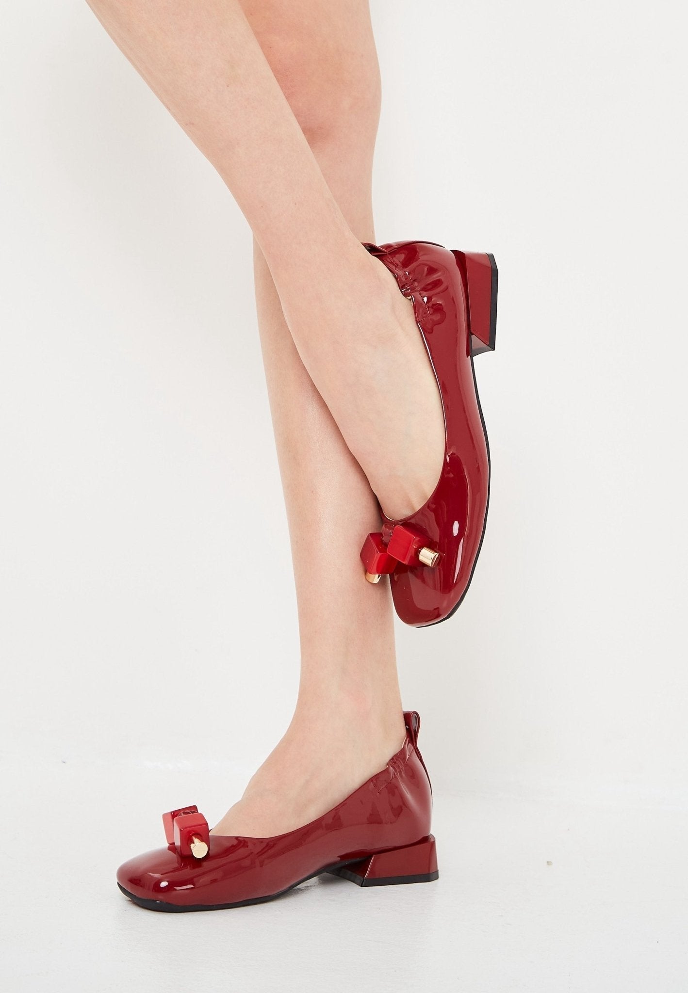 Patent Leather Ballerinas - Cesare Gaspari - Ballerinas