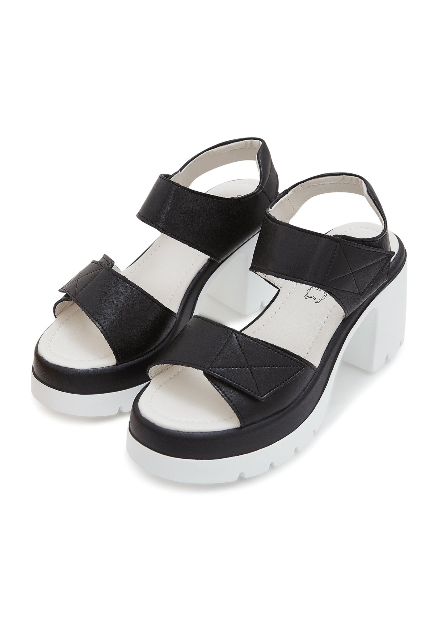 Platform Heels Sandals - Cesare Gaspari - Sandals