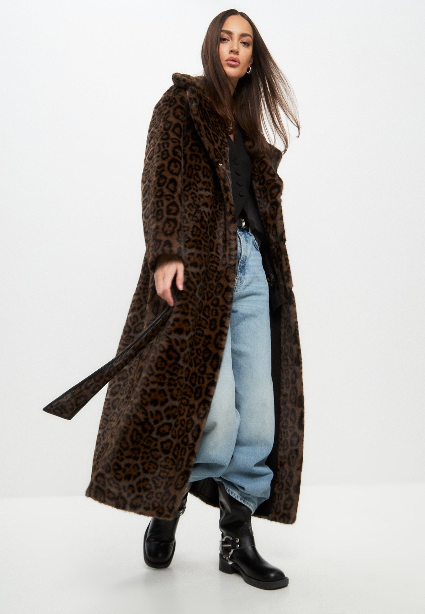 Reversible long winter Coat - Cesare Gaspari - Clothes