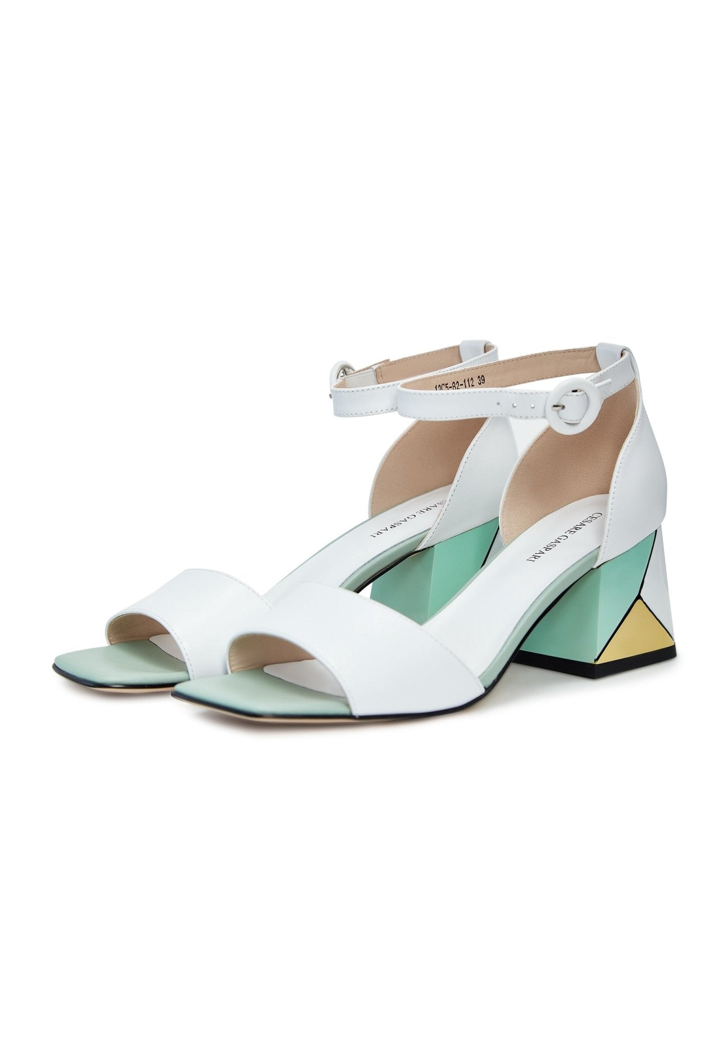 Sqaure Heel Sandals - Cesare Gaspari - Sandals