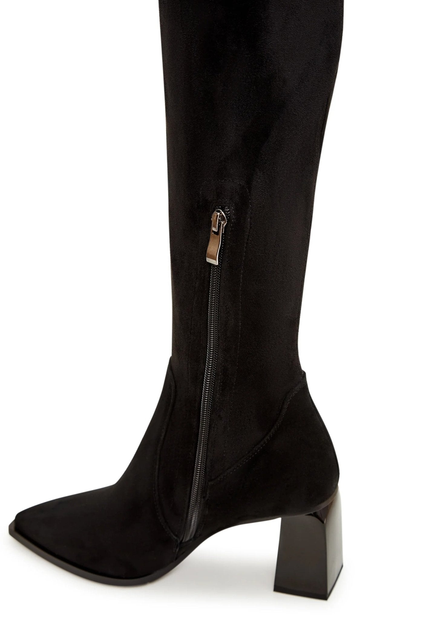 Suede Chic Over-the-Knee Boots - Cesare Gaspari - Boots