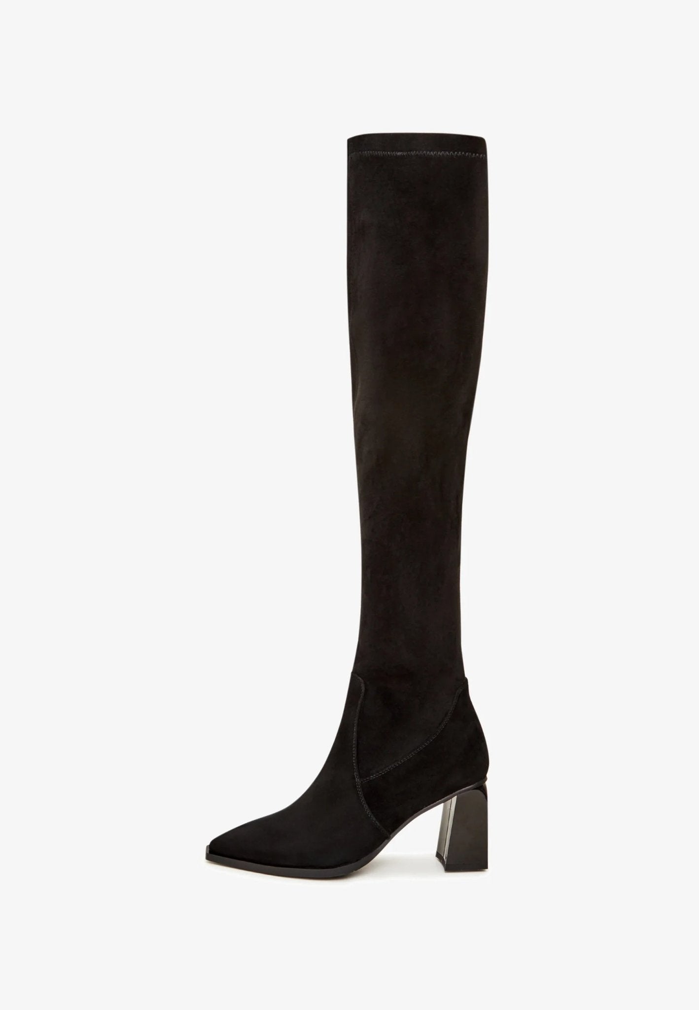 Suede Chic Over-the-Knee Boots - Cesare Gaspari - Boots