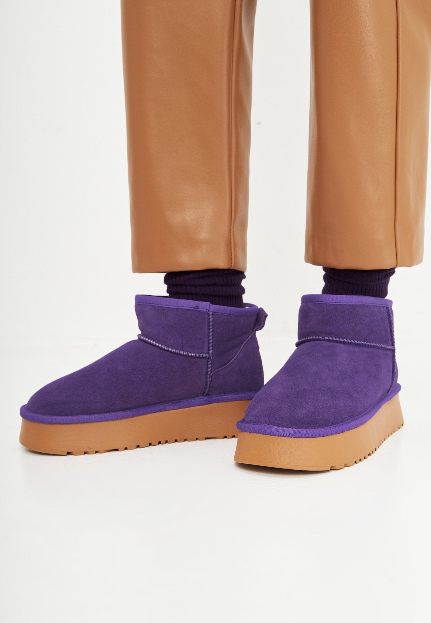 Suede Winter Boots - Cesare Gaspari - Boots