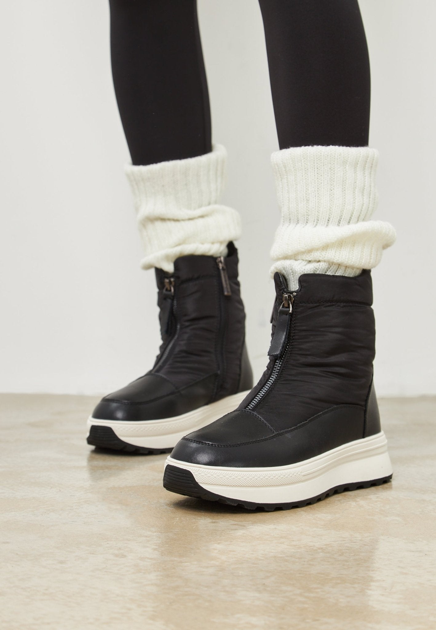 Winter Warm Platform Boots - Cesare Gaspari - Boots